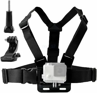 Chest Strap Holder Mount Belt For Gopro Hero 10 9 8 7 6 5 4 DJI Action Camera • $18.96