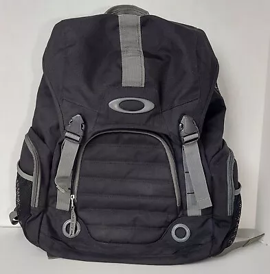 Oakley Overdrive Backpack Men's Black  Top Load Tactical Laptop Bag • $35