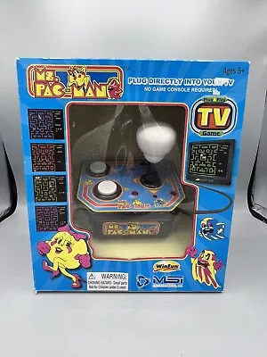 1993 Ms. PAC Man Plug N Play Game New • $35