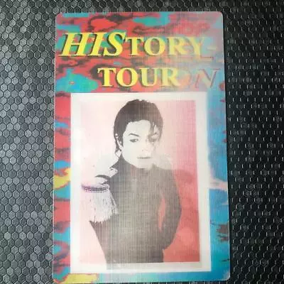 Michael Jackson History / King Of Pop Unused 3D Special Seating Pass • £38