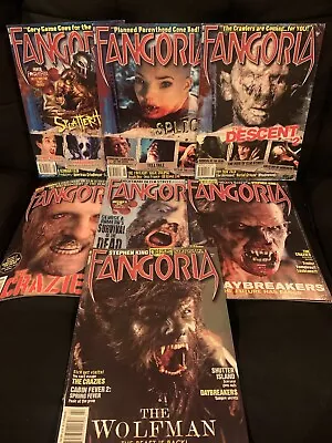 Vintage Fangoria Magazine Lot Volume 1: Issues 289-295 Great Condition • $80