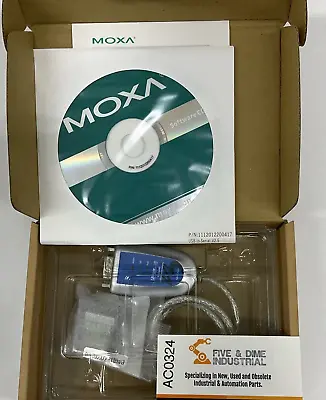 Moxa UPort 1130 V1.4 USB To Serial Adapter 1 Port RS-422/485 NEW (OV109) • $89.99