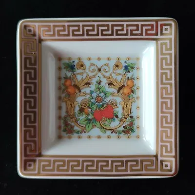 Rosenthal Versace Le Jardin De Versace Ashtray Plate - 8 Cm (D0272) • $50