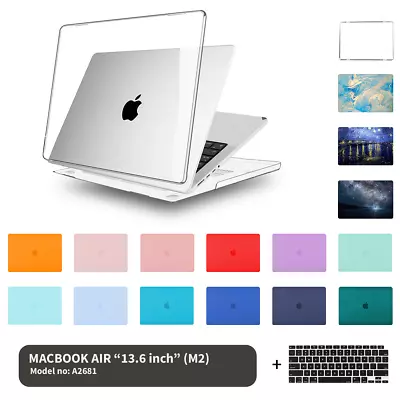 2022 Apple Macbook Air 13.6  A2681 M2 Protective Hard Case + Keyboard Cover • $21.11