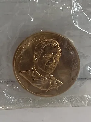 John Wayne American Commemorative Bronze Coin Medallion US Mint NIP As Is • $10