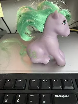 Vintage 80s G1 My Little Pony Seashell Sitting Earth Ponies Lavender 1983 MLP • $10