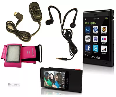 Micromax Modu T Cellphone Cellular+5MP Camera+Pink Armband Music Remote Control • $64.90