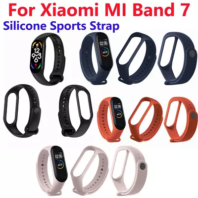 Strap For Xiaomi MI Band 7 Wristband Watch Band Silicone Bracelet Loop Sports • $2.51