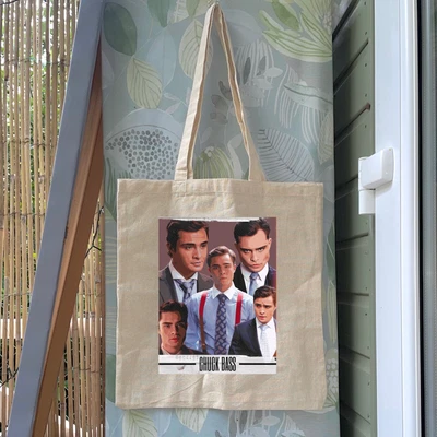 £11.49 • Buy Handmade Gossip Girl Chuck Bass Tote Bag