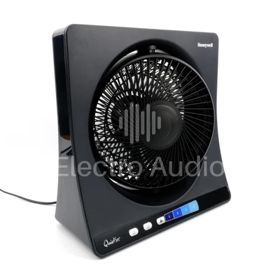 £23.94 • Buy Honeywell QuietSet Oscillating Table Fan Black 39 DB To 51 DB - HT354E | UK Plug
