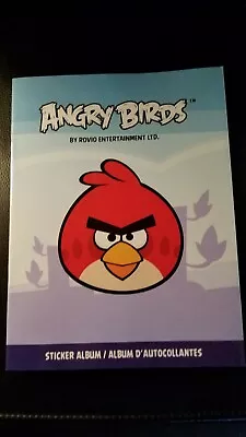 $5.25 • Buy (12) Albums, 2012 Rovio Angry Birds Sticker Albums, Each  Containing 8 Stickers.