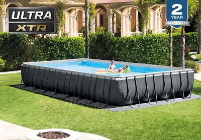 $2498.96 • Buy Intex 16' X 32' X 52  Ultra XTR Swimming Pool W/ Sand Filter & Salt Generator