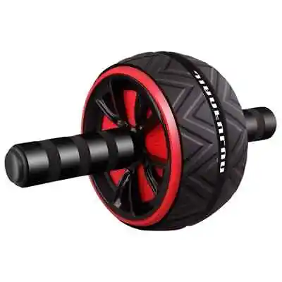 Ab Roller Big Abdominal Wheel Roller Stretch Trainer With Mat For Arm Waist • $33.58