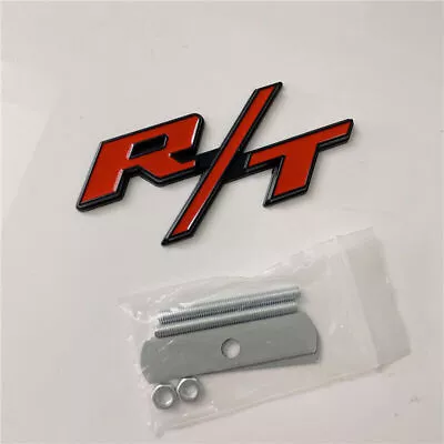 Car Badge Nameplate For Dodge OEM For RT Front Grill Emblems R/T Charger 1966-22 • $14.98