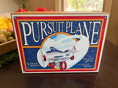 VINTAGE 1993 Xonex PURSUIT PLANE Pedal Car 1:3 Scale Model In BOX • $29.99