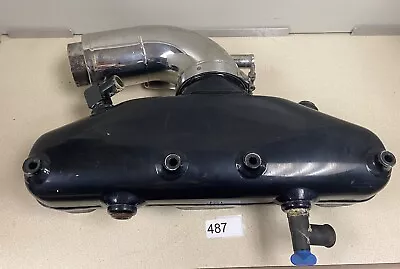 Stainless Marine Exhaust Manifold With Stainless Steel Elbow SBC USED (487) • $380