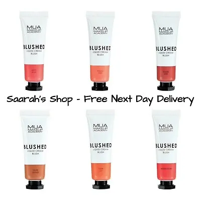 MUA Makeup Blushed Liquid Cream Blusher Colour Pop Cruelty Free Vegan Sealed • £5.99