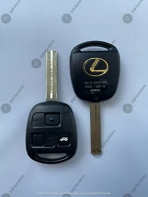 $49.99 • Buy NEW! Lexus 3 Button Remote Head Key Fob HYQ12BBT 4D68 ES330 RX330 RX400h RX350