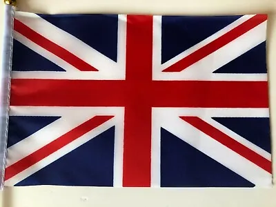£2.56 • Buy UNION JACK FLAG Window/Car British National HAND WAVING 20cm X 14cm