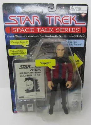 Star Trek Space Talk Series Captain Jean-Luc Picard Working • $14.99