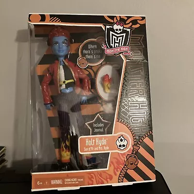 £168.05 • Buy Monster High Holt Hyde 1st Wave Doll  2010 Collectable Boy Mohawk In Box