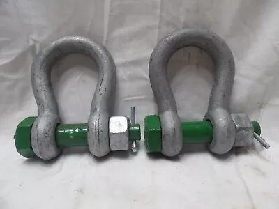 Pair Of GP Holland 3-1/4 Ton Safety Shackles 5/8  • $21.99