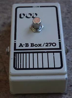 DOD A-B BOX 270 Selector Switch Guitar Pedal. Switch Between 2 Guitars Or Amps. • $22.50