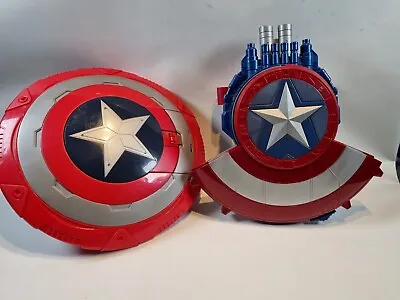 Marvel Hasbro Captain America Civil War Reveal Shield Blaster Nerf Toys • £19.99