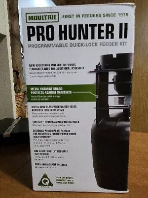 Moultrie Pro Hunter II Feeder Kit MFG-13448 New In Box • $65