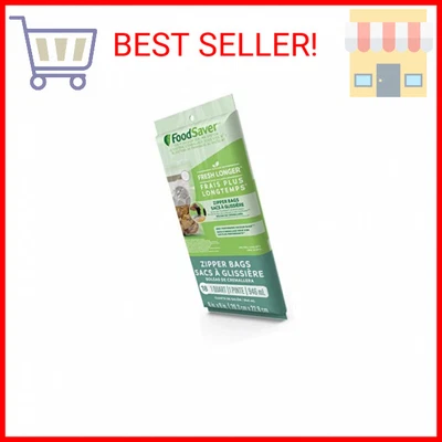 $15.13 • Buy FoodSaver FSFRBZ0216-000 Quart Vacuum Zipper Quart Bags- 18-count [Kitchen]