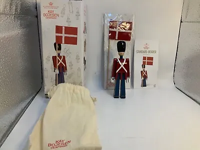 Kay Bojesen Royal Guard Soldier Military Denmark Wood Wooden MCM Figure With BOX • £94.02