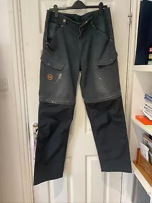 TIMBERLAND PRO C50 ZIP OFF TROUSERS 35 Waist 32 Leg • £9.99