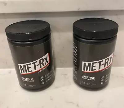 Met-rx Creatine Monohydrate Unflavored 400 Grams/14.1 Oz X 2 Jars • $36.99