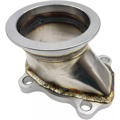 $37.99 • Buy Turbo Down Pipe Adapter 5 Bolt To 2.5  V-band Clamp Flange For T25 T28 GT25 GT28