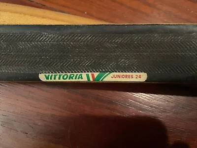 New And Rare Vintage VITTORIA Juniores 24  Sew-Up Tubular Tire. (NJ) • $50