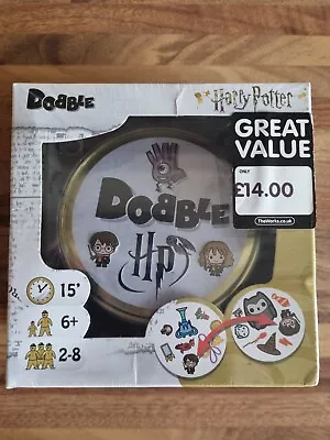 £6.50 • Buy Brand New Sealed Asmodee Harry Potter Dobble Card Game In Tin 5 In 1 Games