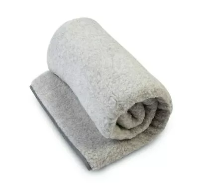 £52.25 • Buy Grey Traditional Australian Merino Wool Blanket Bed Throw Natural , All Sizes 