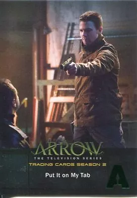 Arrow Season 2 Green Foil Parallel Base Card #47 Put It On My Tab • $1.85