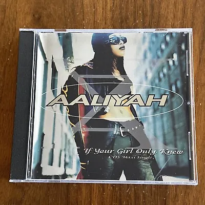 If Your Girl Only Knew [Maxi Single] By Aaliyah (CD 1996) 5 Tracks * • $7.99