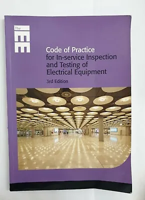 £26.49 • Buy Code Of Practice For In-Service Inspection And Testing Of Electrical Equipment 