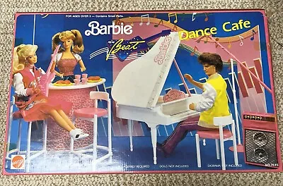 Barbie Piano Beat Dance Cafe No.7445 1990 ~NEW This Has Girl At Piano Sealed Box • $80
