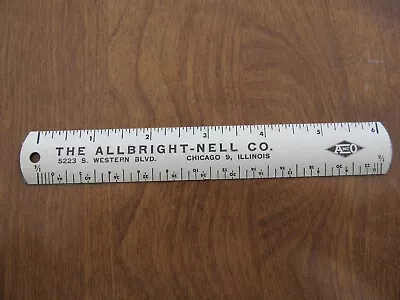 Vintage Small 6  Metal Advertising Ruler • $10