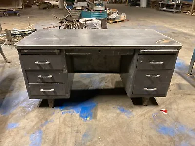 Invincible Metal Furniture CO Tanker Desk  • $548