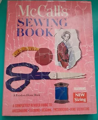 Vintage McCall's Sewing Book - Hardcover Illustrated Random House • $5