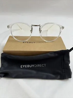 Eyebuydirect Chillax 49-19-145 C5 Clear Plastic Eyeglasses FRAMES ONLY D45 • $10.25