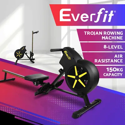 Everfit Rowing Machine Rower Resistance Fitness Exercise Home Gym Cardio • $239.95