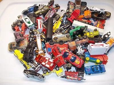 Mixed Lot Of Diecast Vehicles All Non Hot Wheel Or Matchbox Some Vintage • $16.99