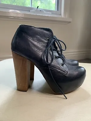 Steve Madden Oxford High Block Heels 5.5 • $12.50