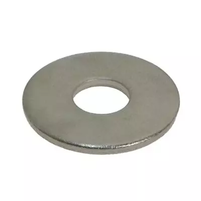 G304 Stainless Steel M8 (8mm) X 24mm X 2mm Metric Mudguard Penny Washer • $6