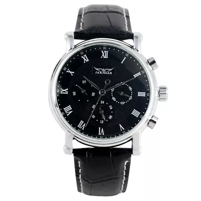 Automatic Mechanical Gift Fashion Sport Men Skeleton Dress Wrist Watch Analog • £22.61